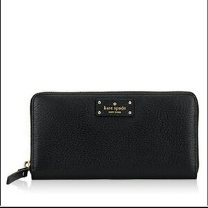 Kate Spade Grove Street Neda Black Wallet.